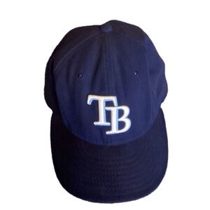 Tampa Bay Rays baseball cap Dark blue Size 7 5/8 New Era 59Fifty